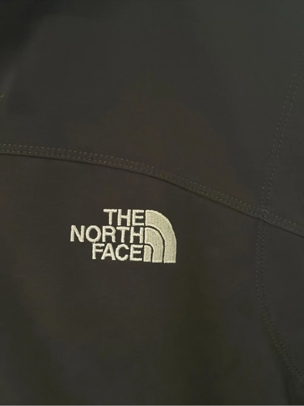 North Face Apex Black Vest Soft Shell Size Large